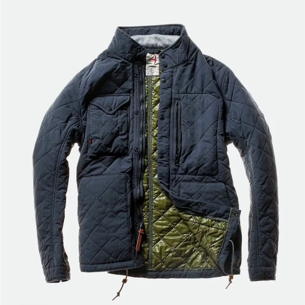 Relwen Insulated Tanker Jacket in navy